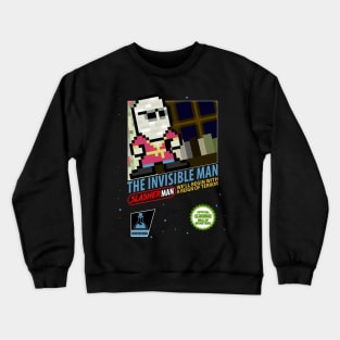 The Invisible Man Retro 8-Bit Crewneck Sweatshirt